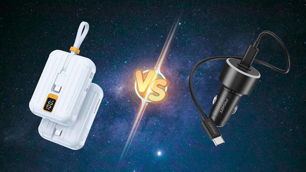 Car Charger vs. Power Bank: Which Is Best for Your Charging?