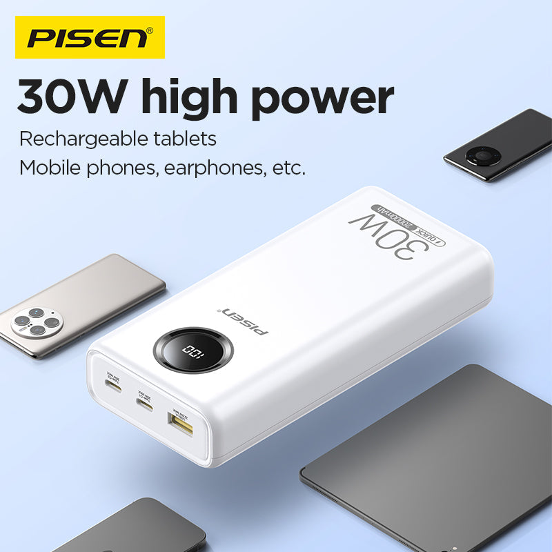 PISEN Power Cube 30W 20000mah Power Bank TS-D337 - PisenBiz