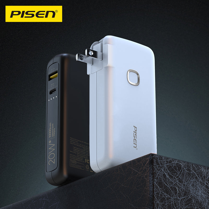 PISEN High Power Box 20W 10000mAh Power Bank TS-D308 - PisenBiz