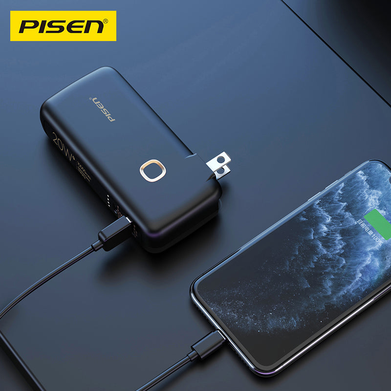 PISEN High Power Box 20W 10000mAh Power Bank TS-D308 - PisenBiz