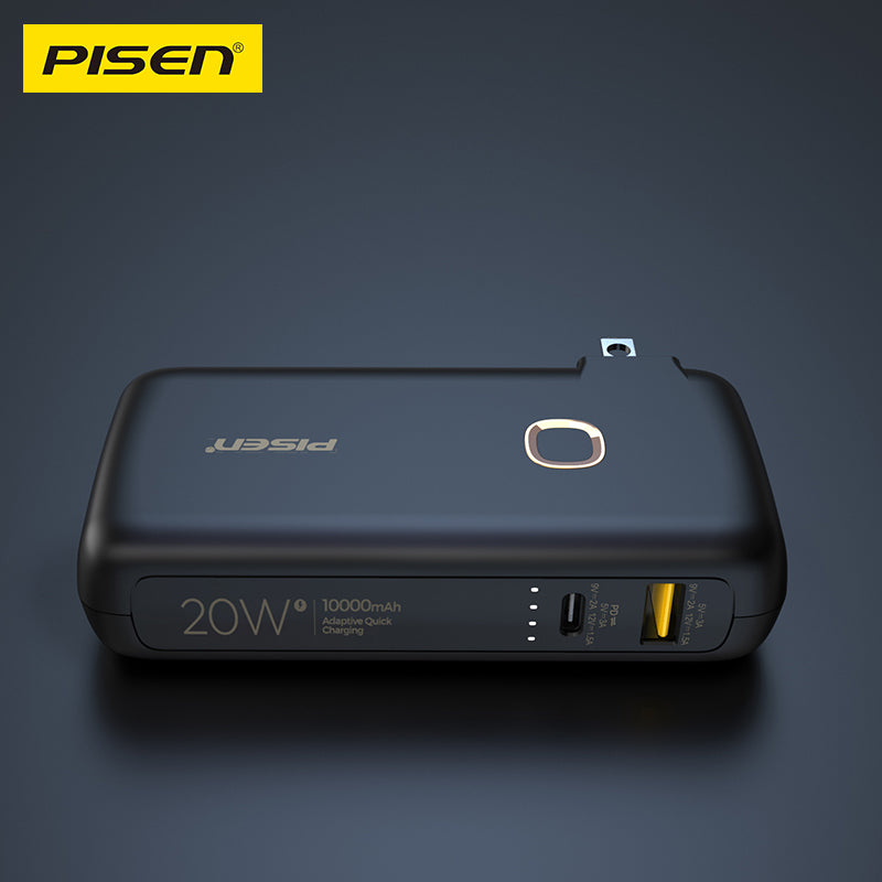 PISEN High Power Box 20W 10000mAh Power Bank TS-D308 - PisenBiz