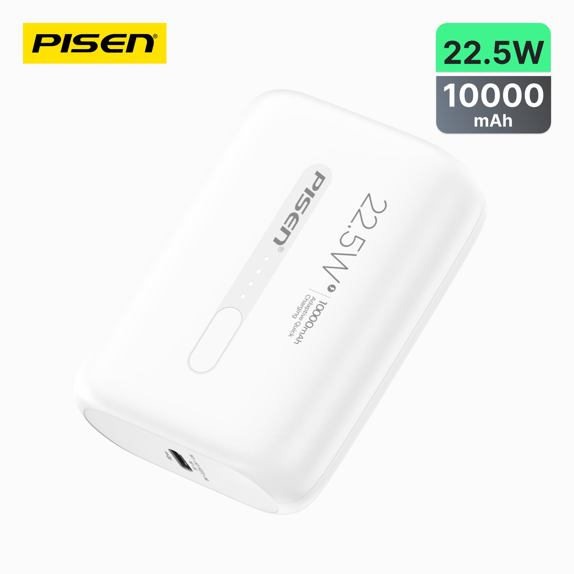 PISEN Power Tiny 22.5W Mini 10000mAh Power Bank TS-D330 - PisenBiz